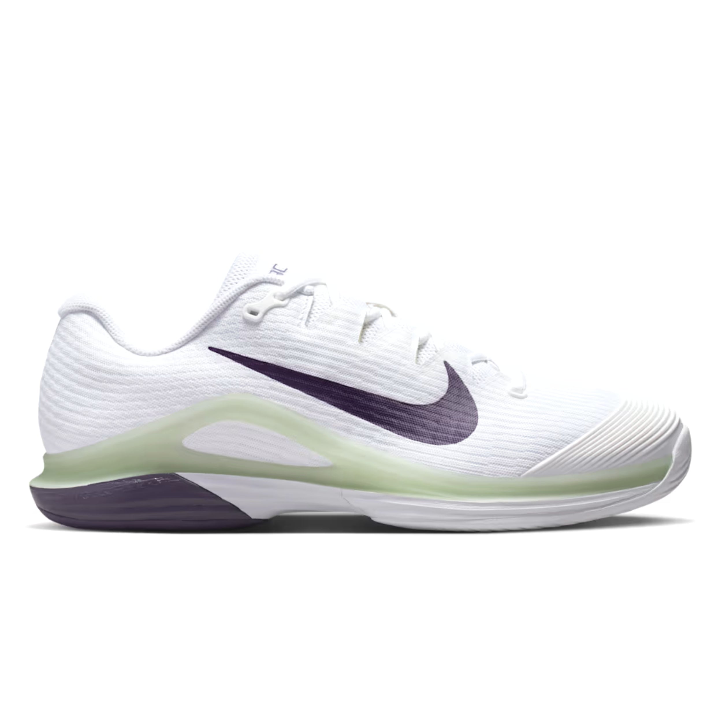 NIKE SHOE VAPOR 12 HC MN WHITE/DARK RAISIN/VOLT TINT (SS26