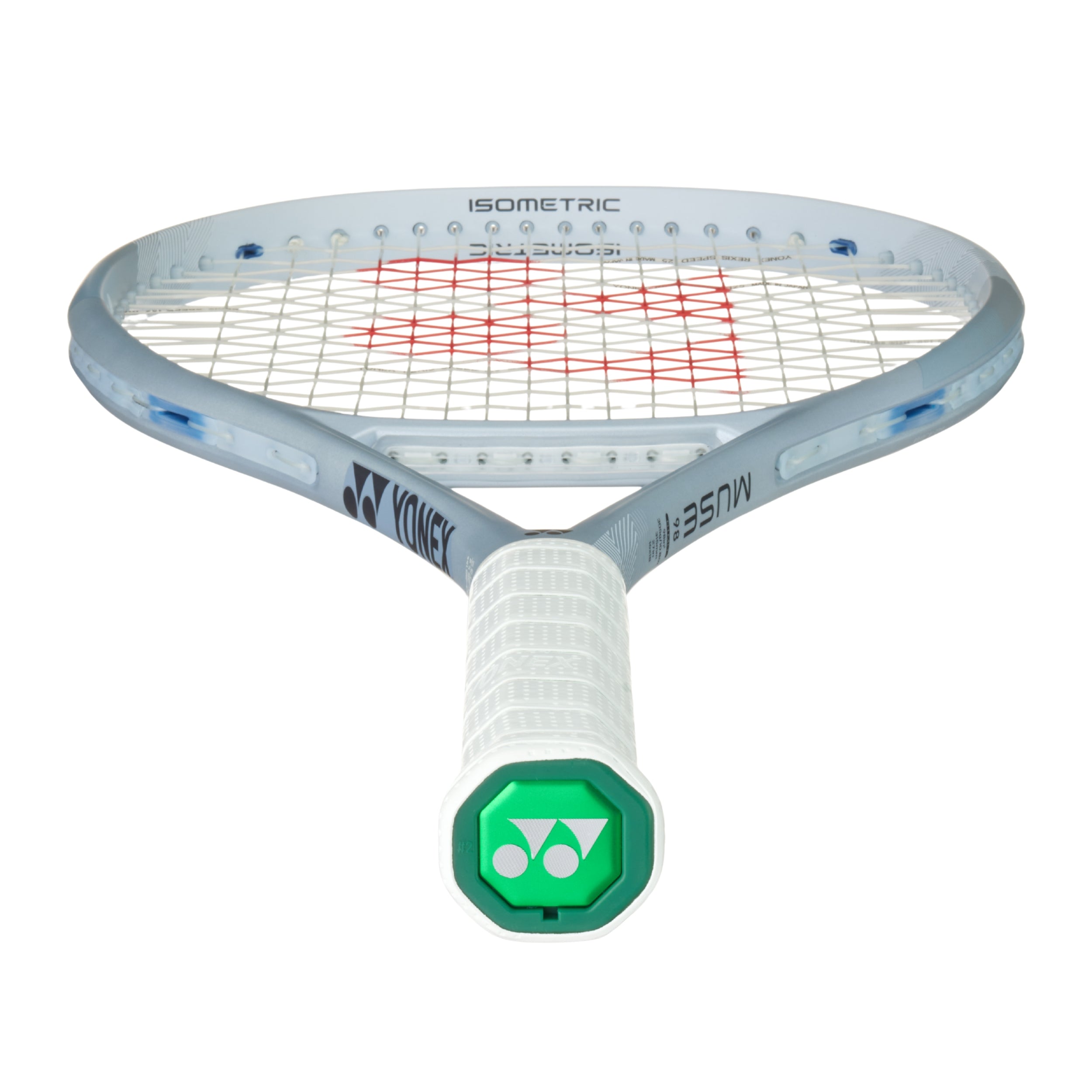 ヨネックステニスラケット isometric YONEX RACKET MUSE 01 98 305G 16X18 PEARL SILVER – Baseline Racquets
