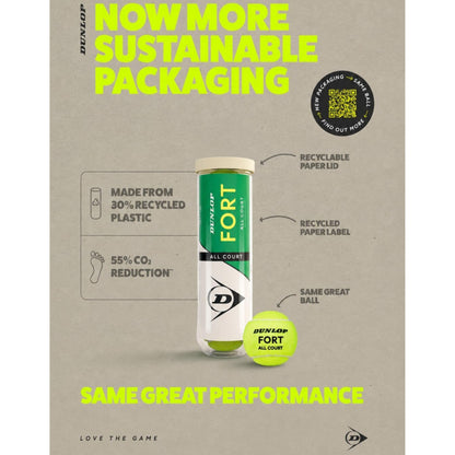 DUNLOP BALL TENNIS FORT ALL COURT H/A / CAN (3)