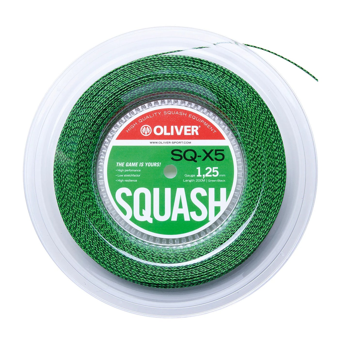 OLIVER STRING SQ X5 1.25MM GREEN REEL