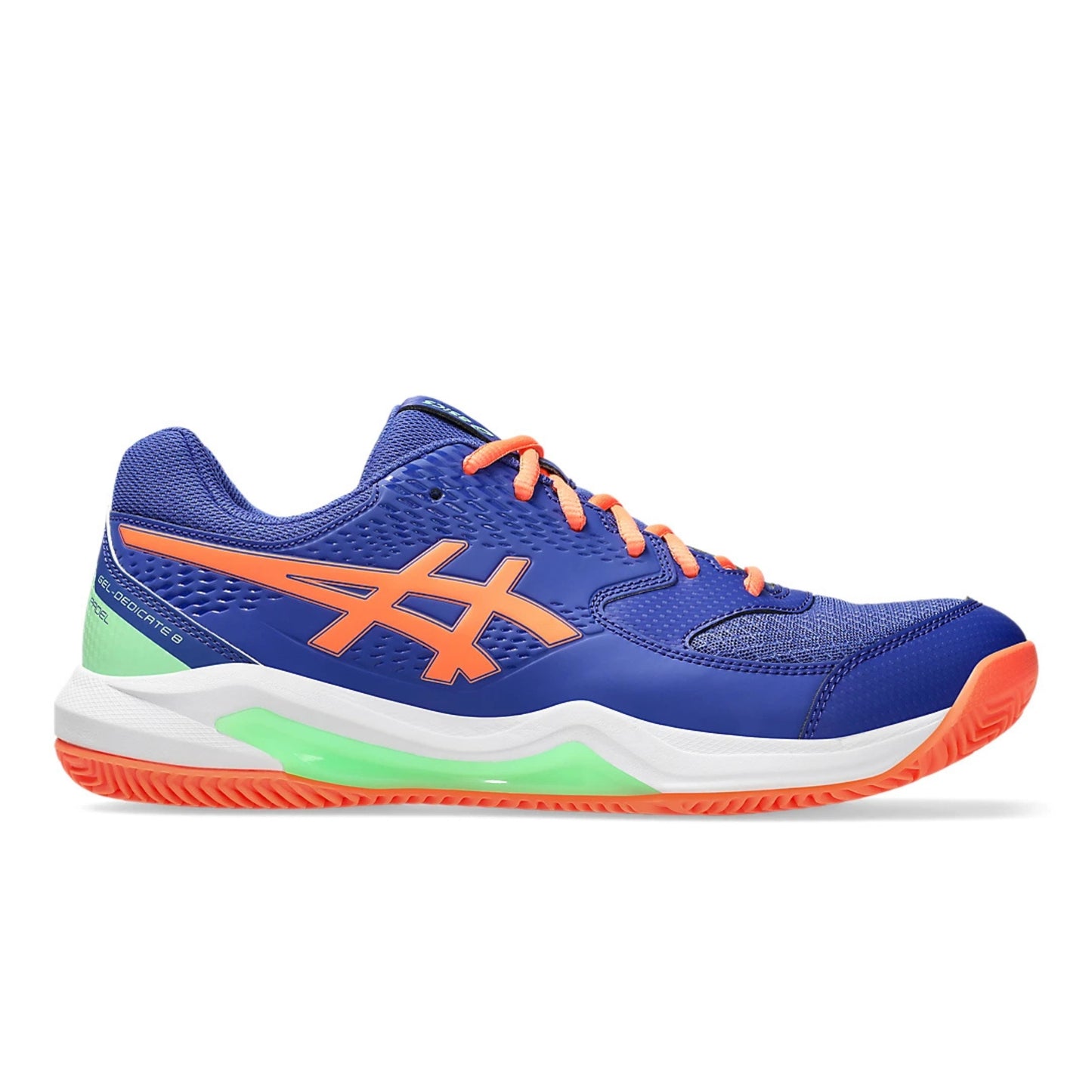 ASICS SHOE G-DEDICATE 8 PADEL MN DARK COBALT/VIVID CORAL (AW25)