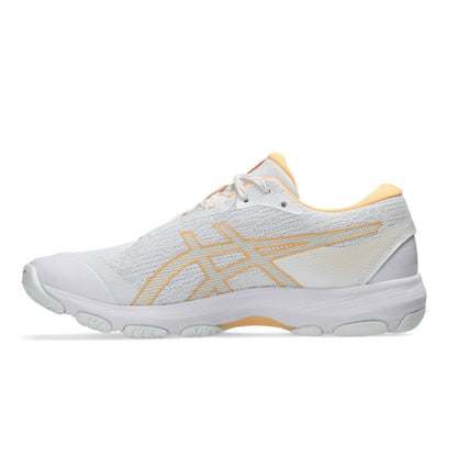 ASICS SHOE G-NETBURNER ACADEMY 10 WN WHITE/ROSE GOLD (AW26)