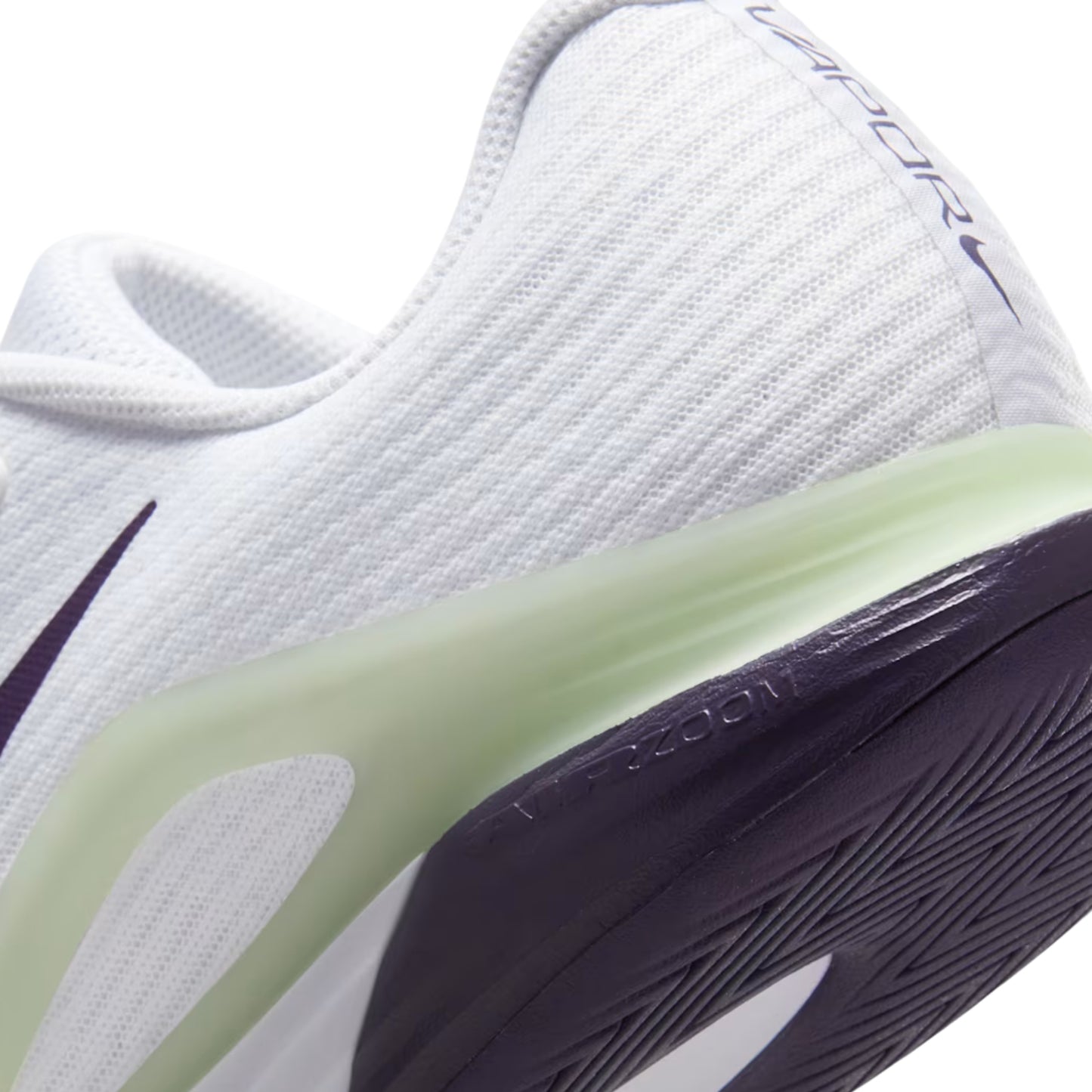 NIKE SHOE VAPOR 12 HC MN WHITE/DARK RAISIN/VOLT TINT (SS26)