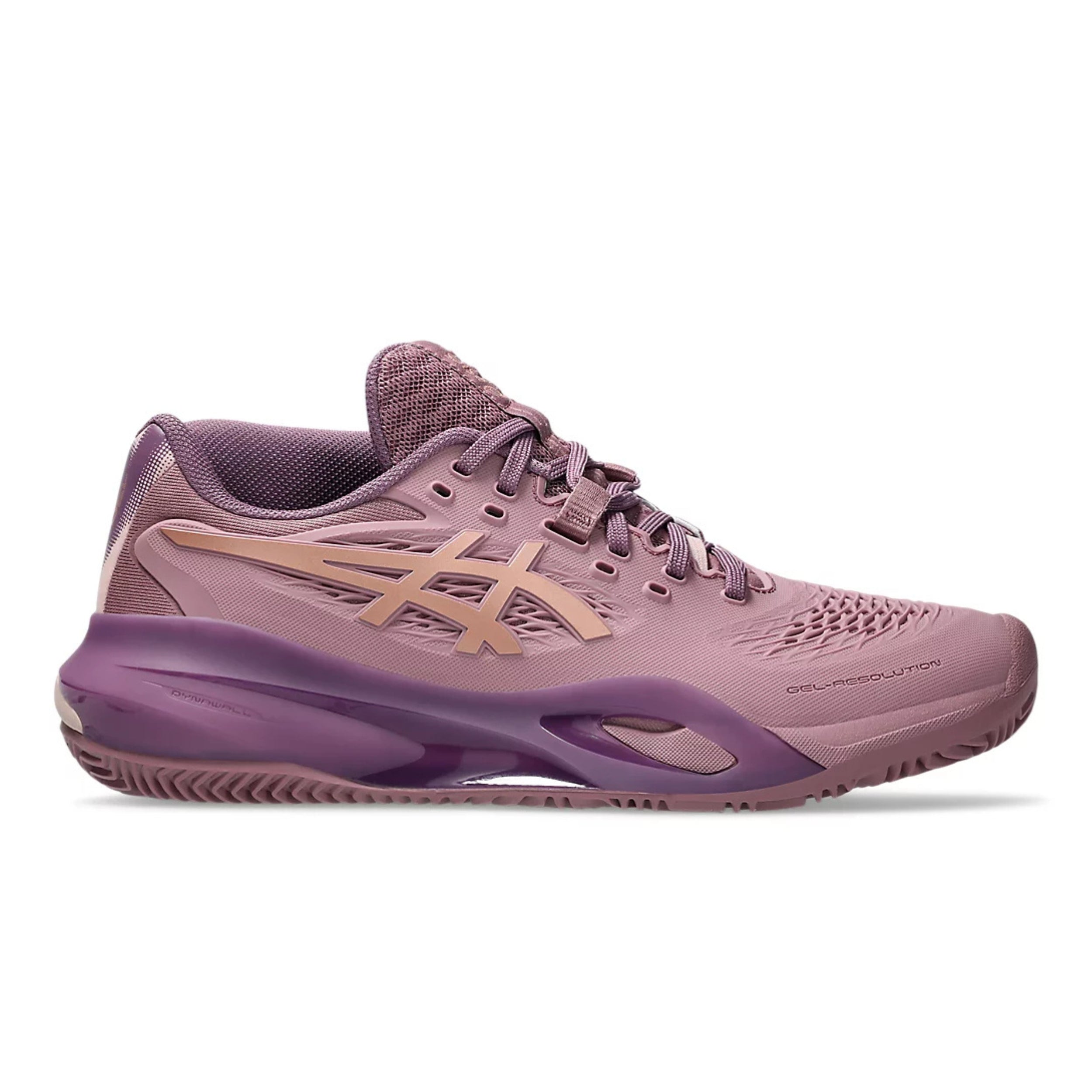 ASICS SHOE G-RESOLUTION X PADEL WN PURPLE OXIDE/ROSE GOLD (SS25