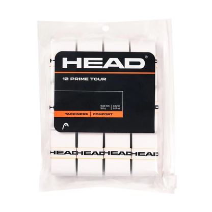 HEAD GRIP OVERGRIP PRIME TOUR WHT (12)