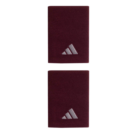 ADIDAS WRISTBAND TENNIS LARGE MAROON (2) (AW26)