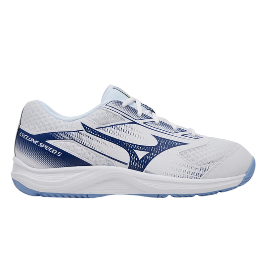 MIZUNO SHOE CYCLONE SPEED 5 MN WHITE/BELLWETHER BLUE (SS25)