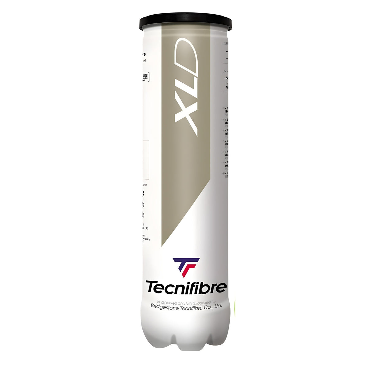 TECNIFIBRE BALL TENNIS XLD PRESSURELESS / CAN (4) (TBD)