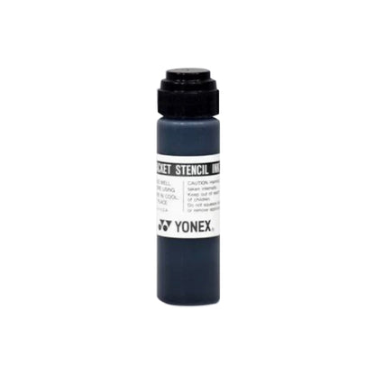 Black ink bottle with Yonex label on a white background