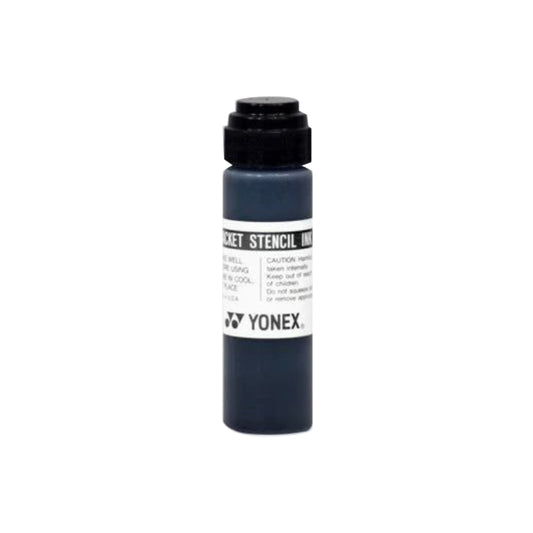 Black ink bottle with Yonex label on a white background
